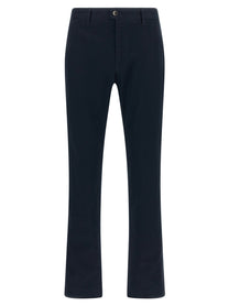 Incotex Cotton Trousers Blue