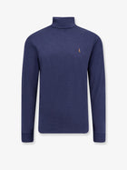 Polo Ralph Lauren Men's Cotton Turtleneck Blue