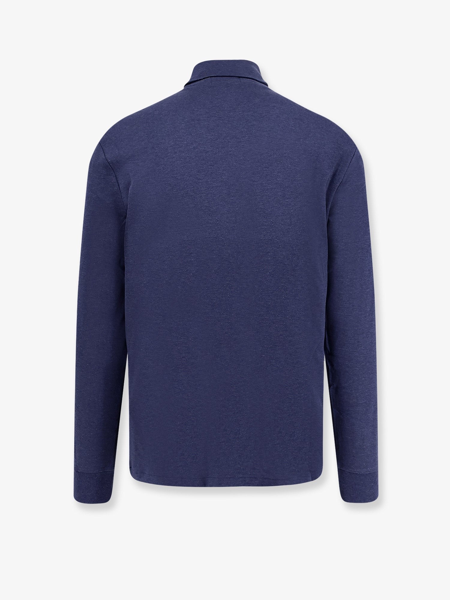 Polo Ralph Lauren Men's Cotton Turtleneck Blue