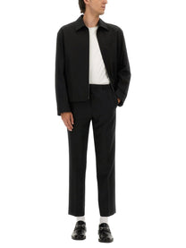 Gucci Men's Cotton Twill Jacket Black