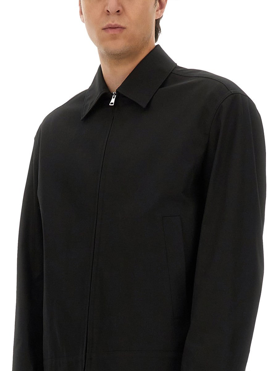 Gucci Men's Cotton Twill Jacket Black