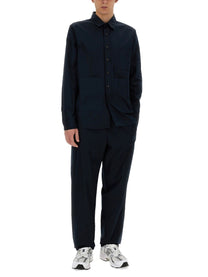ASPESI Men's Cotton Twill Pants Blue ASPESI