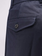 Tonywack Unisex Cotton Unisex Trousers Blue
