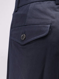 Tonywack Unisex Cotton Unisex Trousers Blue