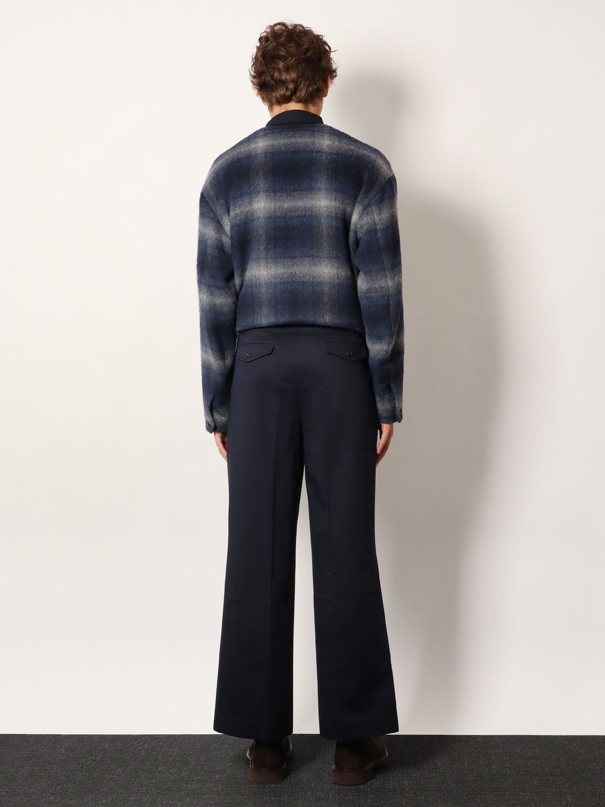 Tonywack Unisex Cotton Unisex Trousers Blue