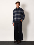 Tonywack Unisex Cotton Unisex Trousers Blue