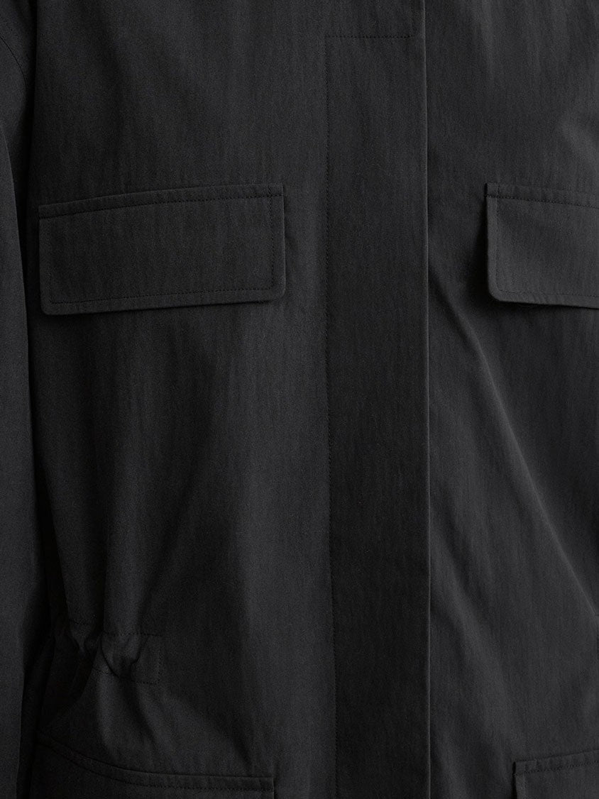 Toteme Women's Cotton Utility Jacket Black