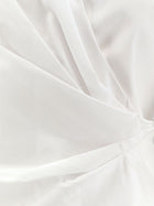 Dries Van Noten Women's Cotton Wrap Shirt White, view 3