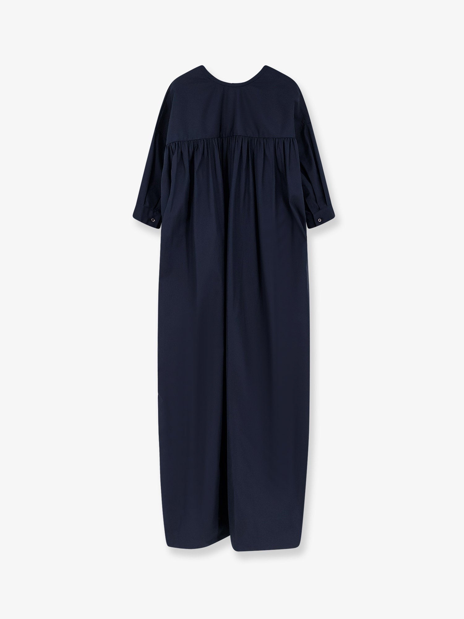Aspesi Women's Cottton Long Dress Blue Aspesi