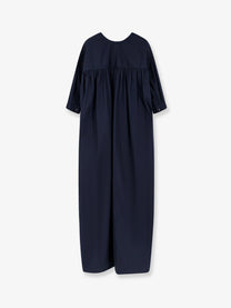 Aspesi Women's Cottton Long Dress Blue Aspesi