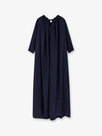 Aspesi Women's Cottton Long Dress Blue Aspesi