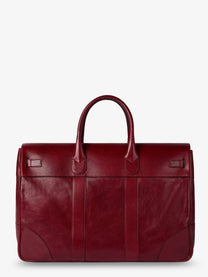 Brunello Cucinelli Men's Country Leather Handbag Red