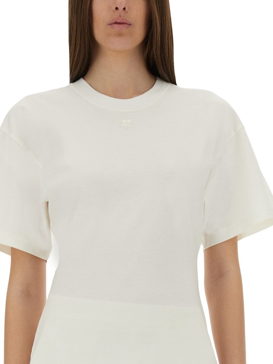 COURREGES - Courreges ’Fitted’ T Shirt - Women’s Tops