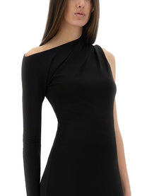 COURREGES - Courreges Long One Shoulder Dress - Women’s Clothing