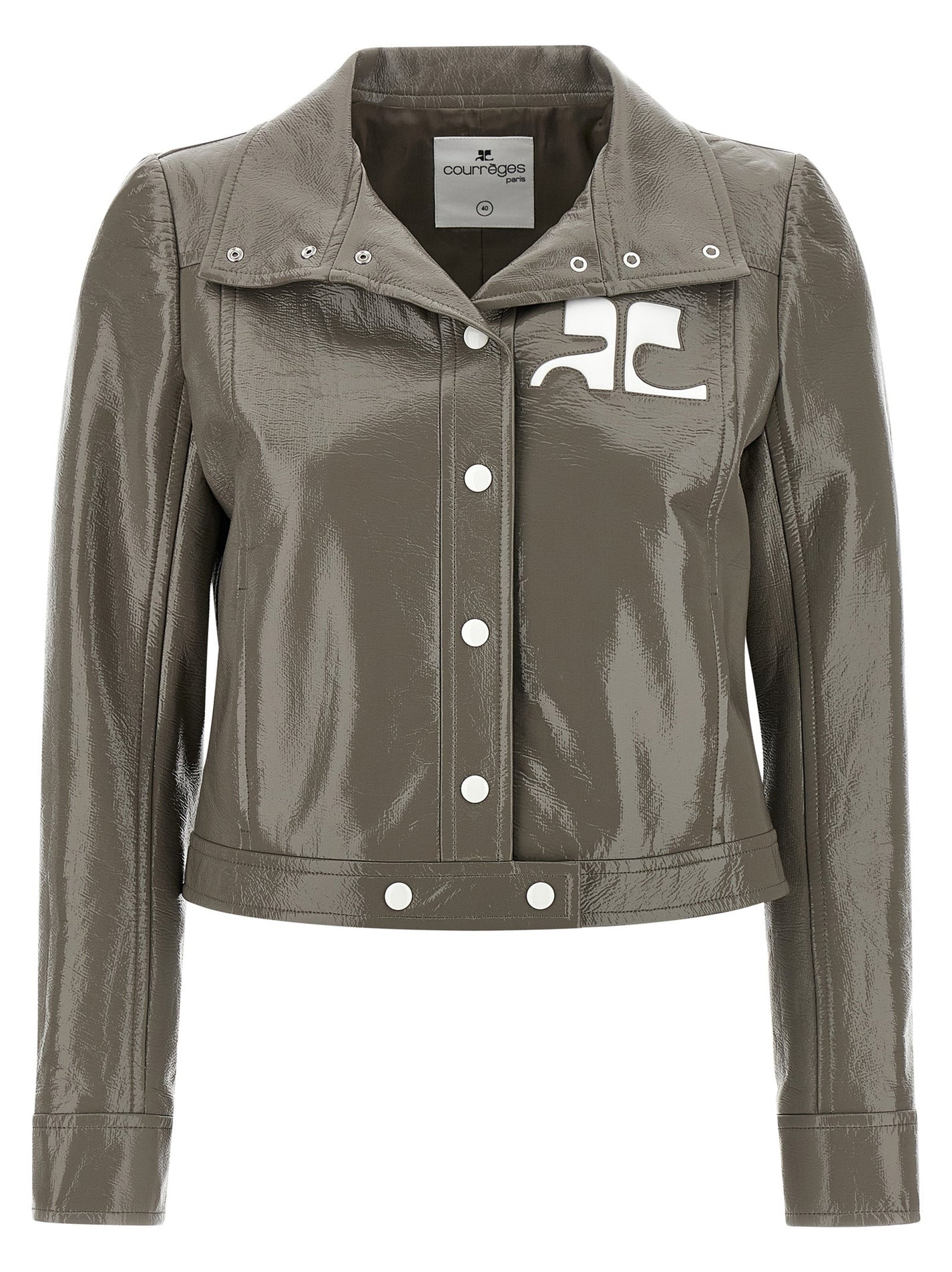COURREGES - COURREGES - ’Vinyl’ jacket - Women’s Outerwear