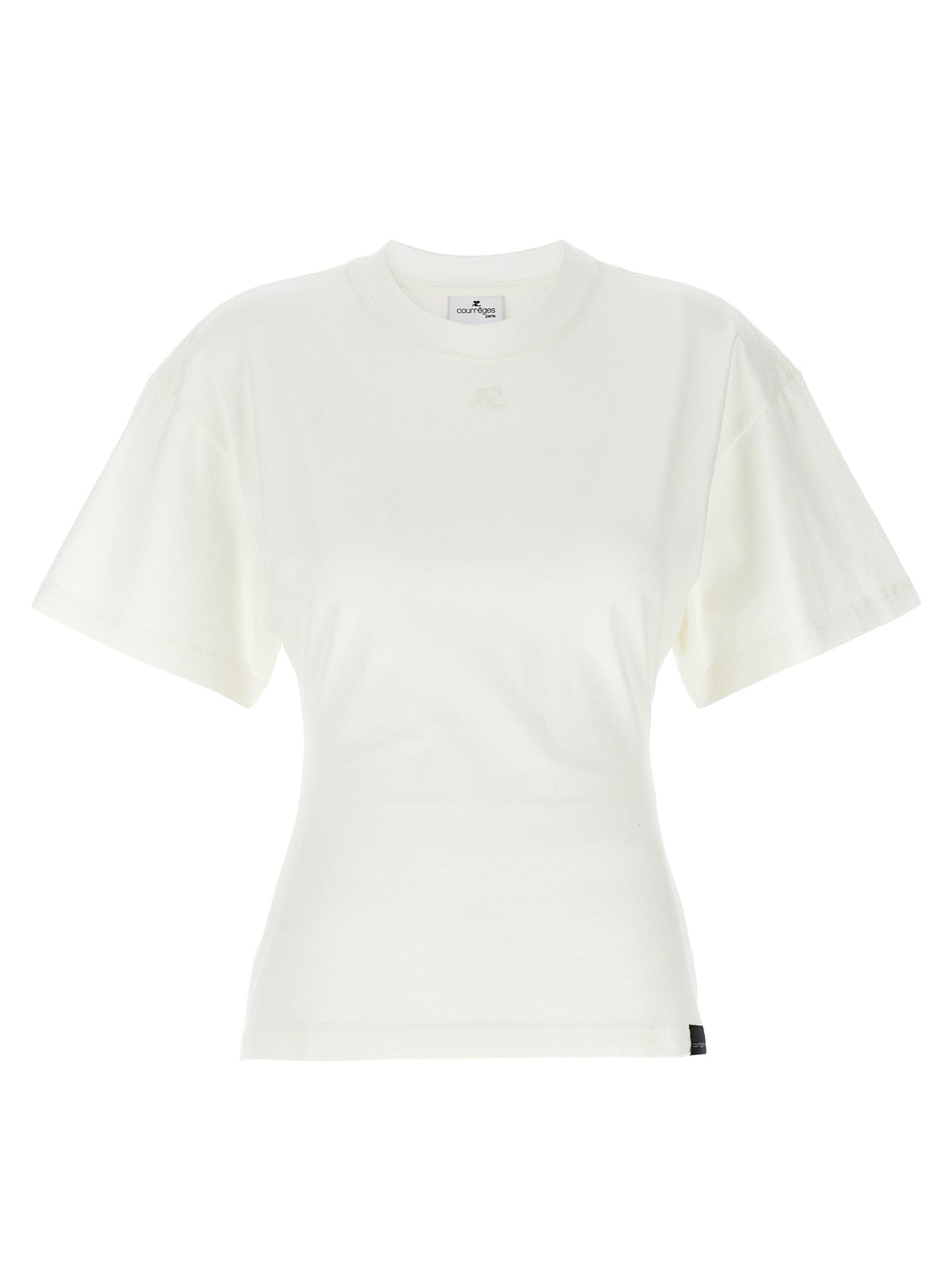 COURREGES - COURREGES - ’Fitted’ T-shirt - Women’s Tops