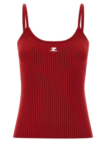COURREGES - COURREGES - ’Reedition’ tank top - Women’s Tops