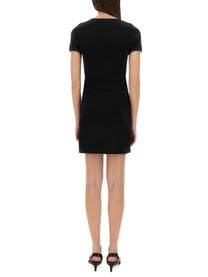 COURREGES - ’Holistic Contrast’ Mini Dress - Home-&gt;Woman-&gt;Clothing-&gt;Dresses
