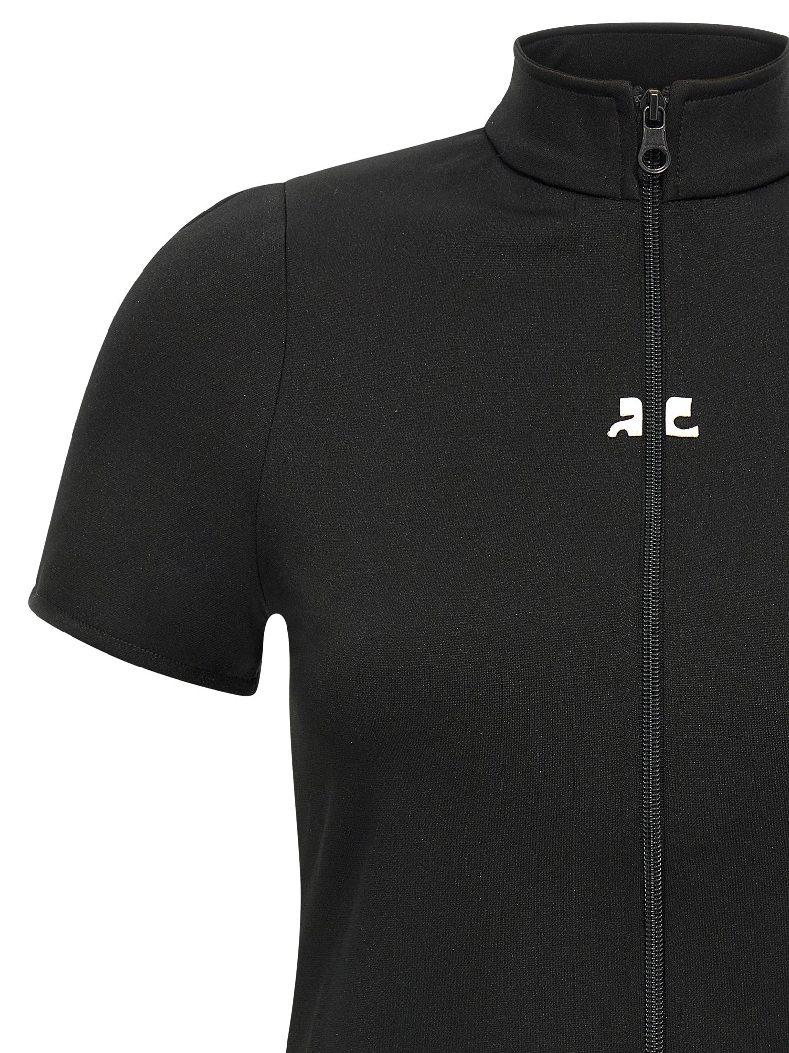 COURREGES - COURREGES - ’Interlock Zipped’ top - Women’s Tops