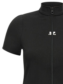 COURREGES - COURREGES - ’Interlock Zipped’ top - Women’s Tops