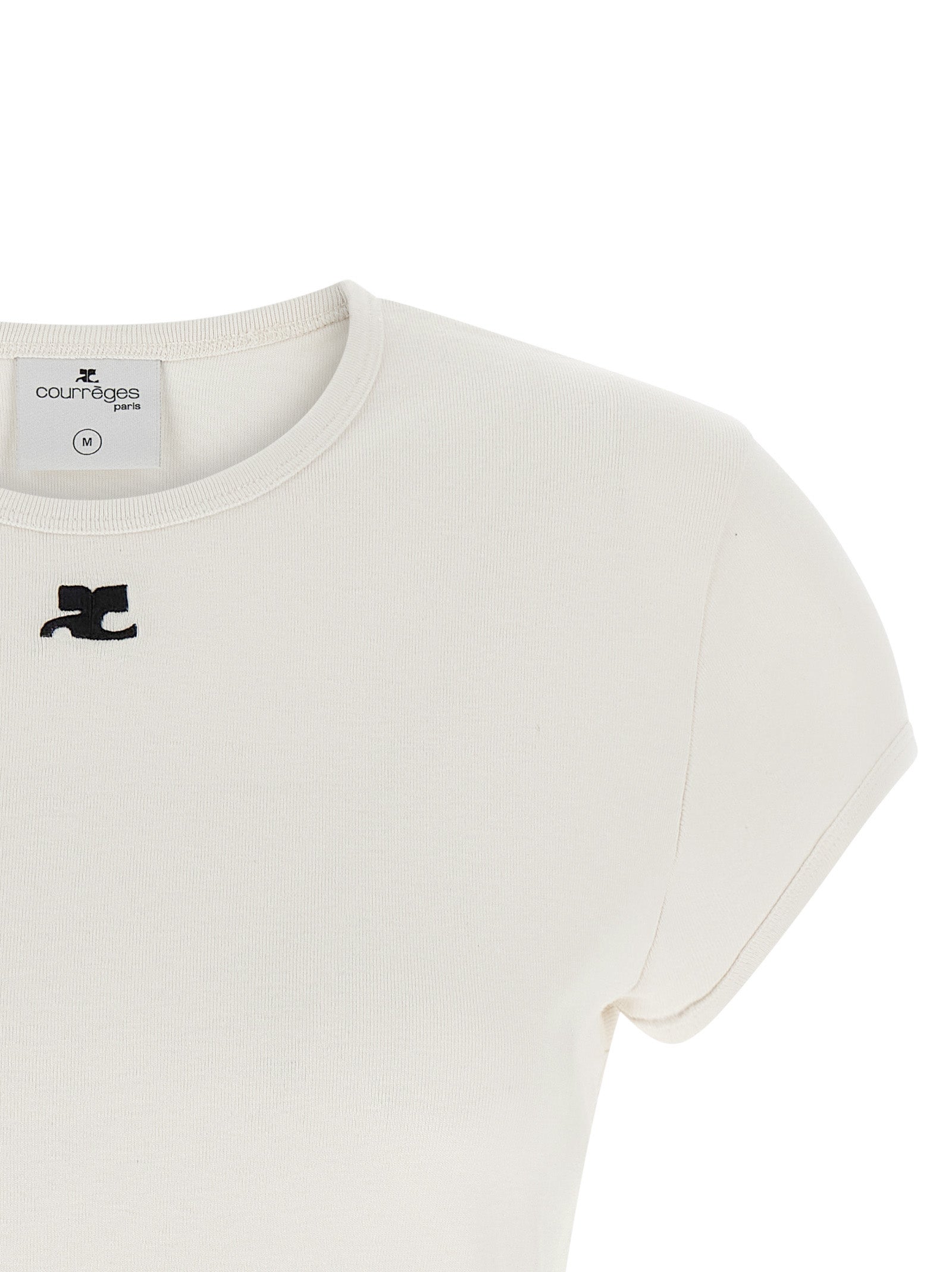 COURREGES - COURREGES - ’Baby’ T-shirt - Women’s Tops