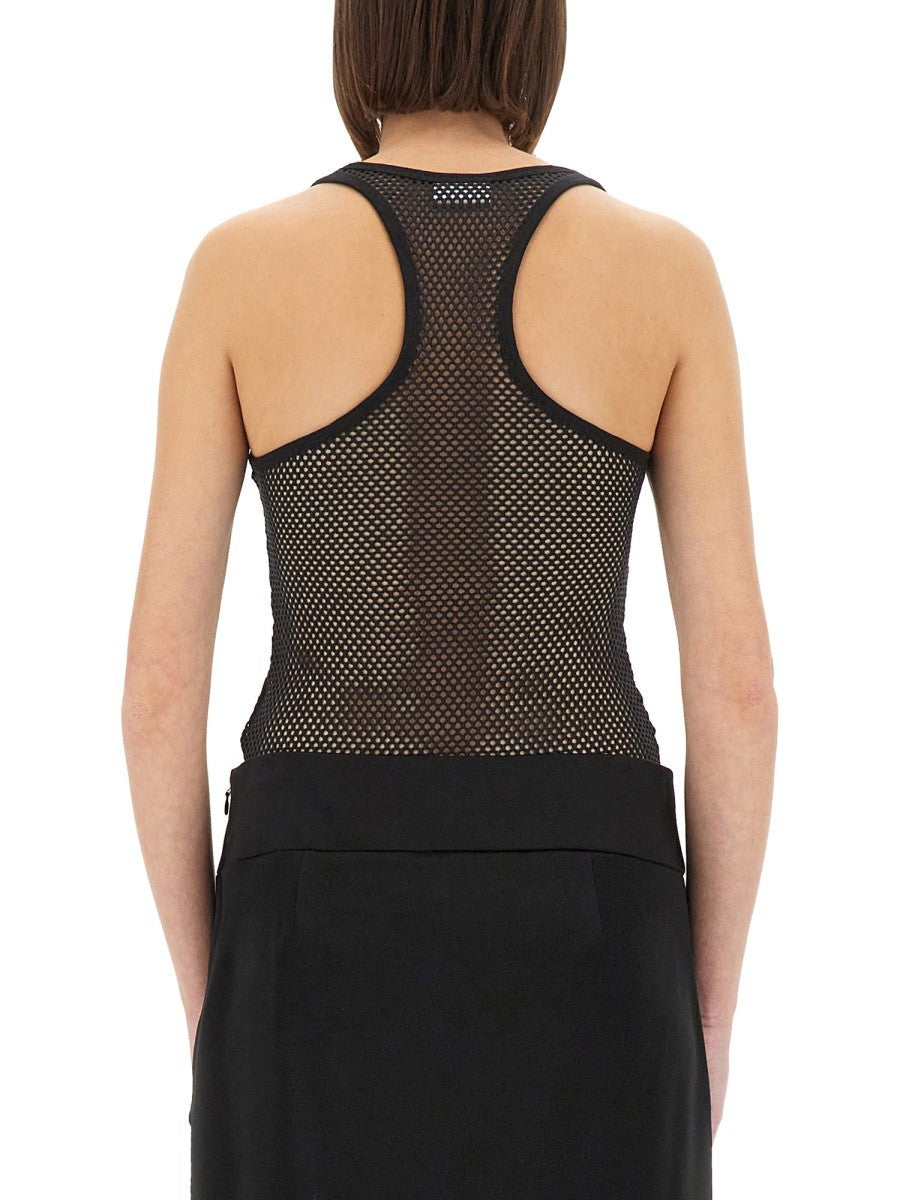 COURREGES - Courreges Mesh Tank Top - Women’s Tops