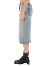 COURREGES - Courreges Midi Skirt - Women’s Clothing