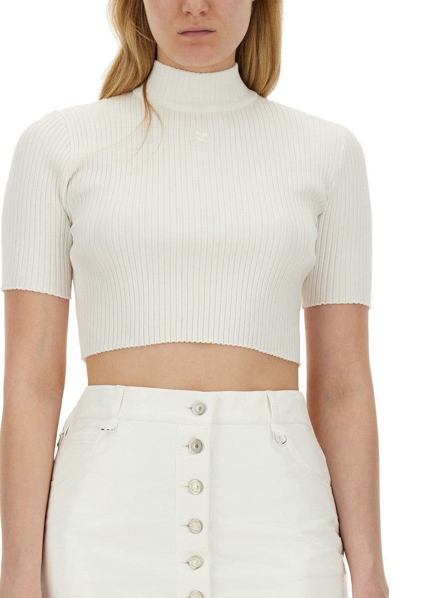 COURREGES - Courreges Top Cropped - Women’s Tops