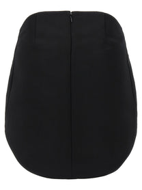 COURREGES - COURREGES - ’Circle Satin’ skirt - Women’s Bottoms