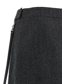 COURREGES - COURREGES - ’Zipped Caviar Mini’ skirt - Women’s Bottoms