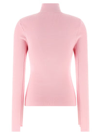 COURREGES - COURREGES - Interlock viscose sweater - Women’s Knitwear