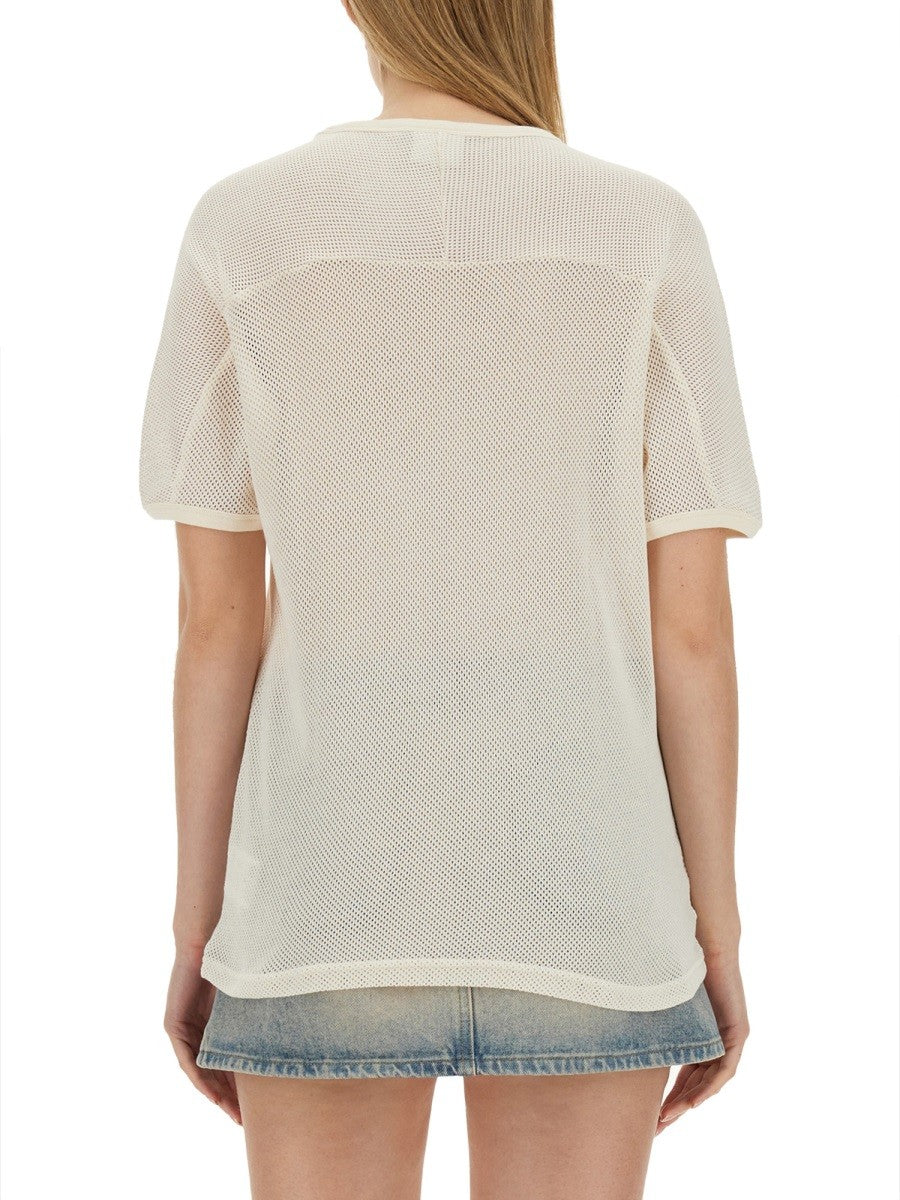 COURREGES - Courreges T Shirt With Logo - Women’s Tops