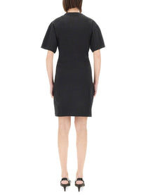 COURREGES - Courreges Short Cotton Dress - Women’s Clothing