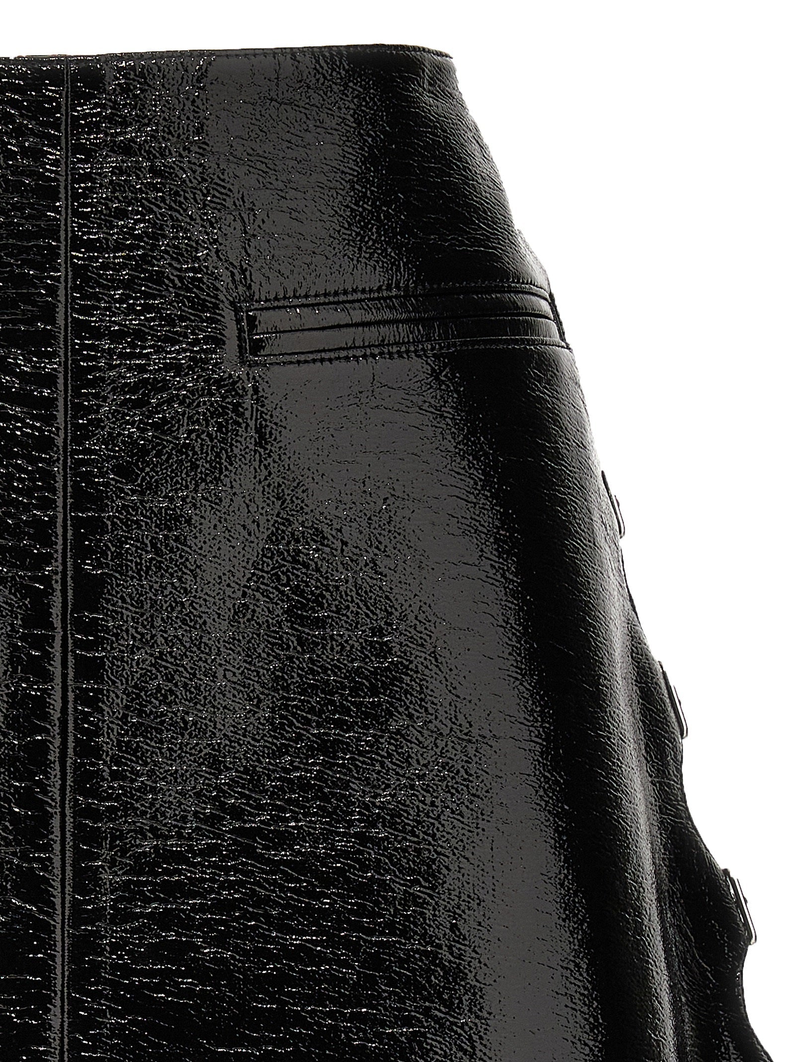 COURREGES - COURREGES - Vinyl miniskirt - Women’s Clothing