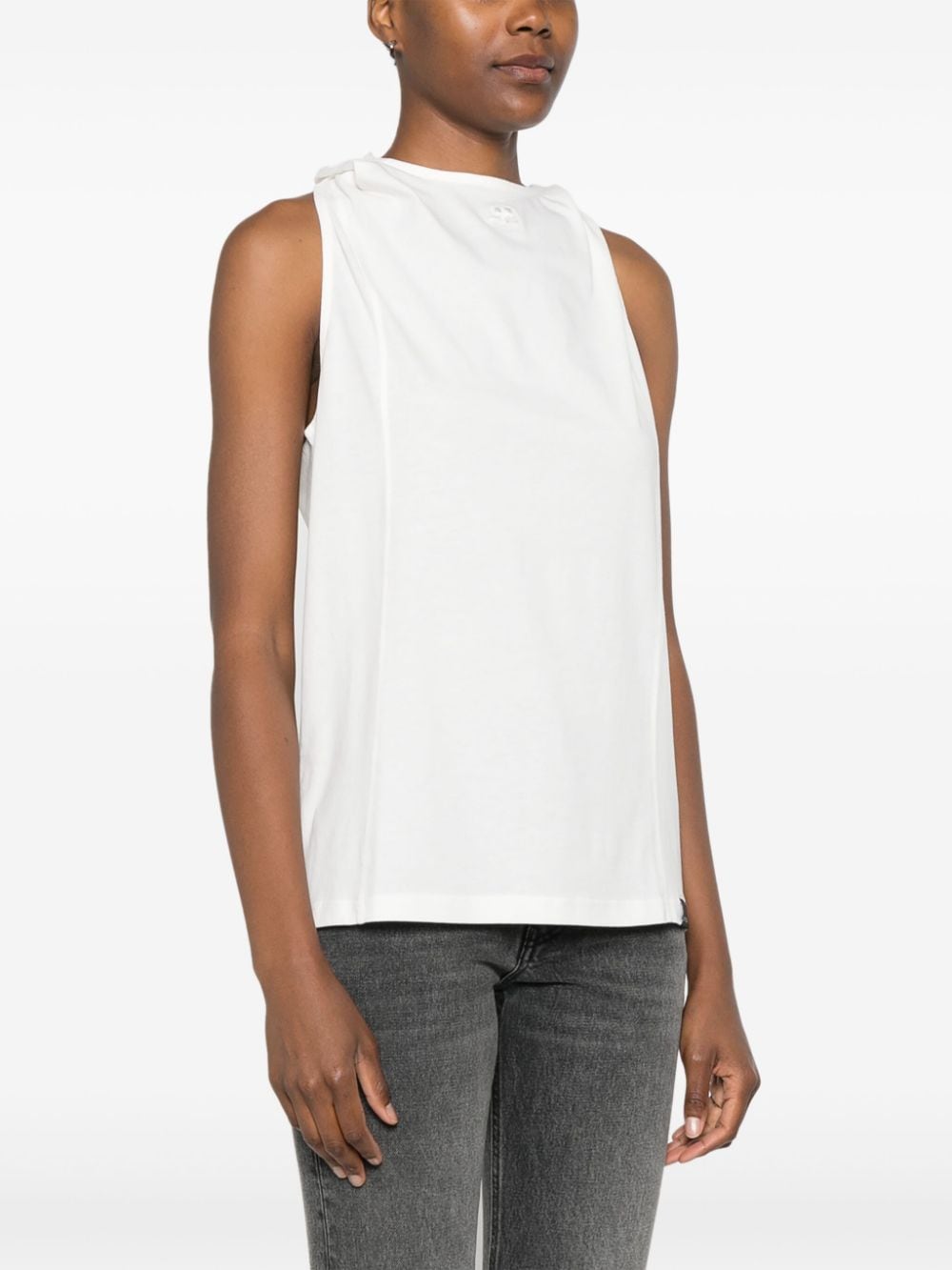 Courreges - Courreges Top White - Topwear