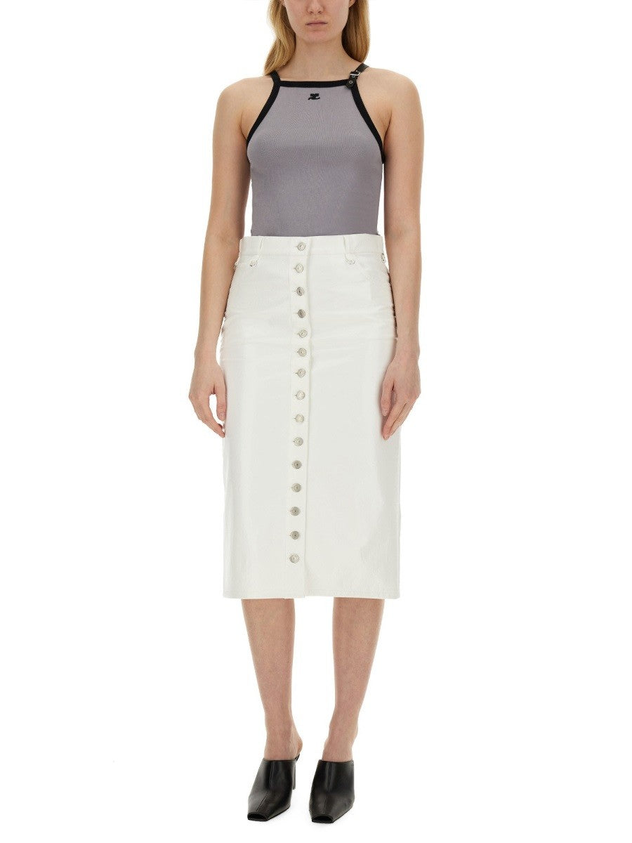 COURREGES - Courreges Tops With Logo - Women’s Tops