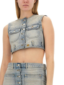 COURREGES - Courreges Top Cropped - Women’s Tops