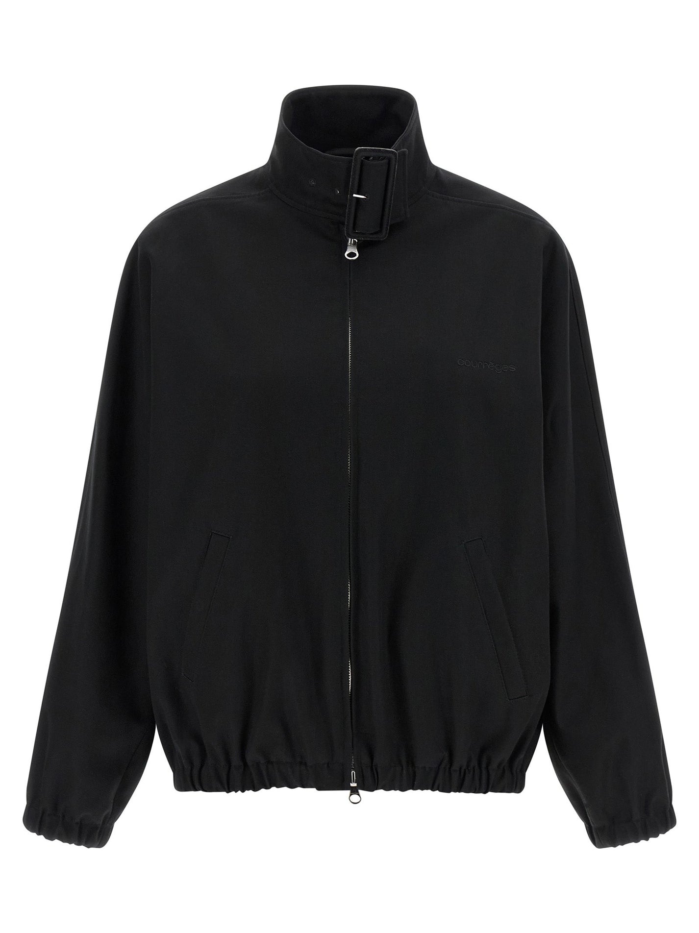 COURREGES - COURREGES - ’Buckle Zipped Bomber’ jacket - Women’s Outerwear