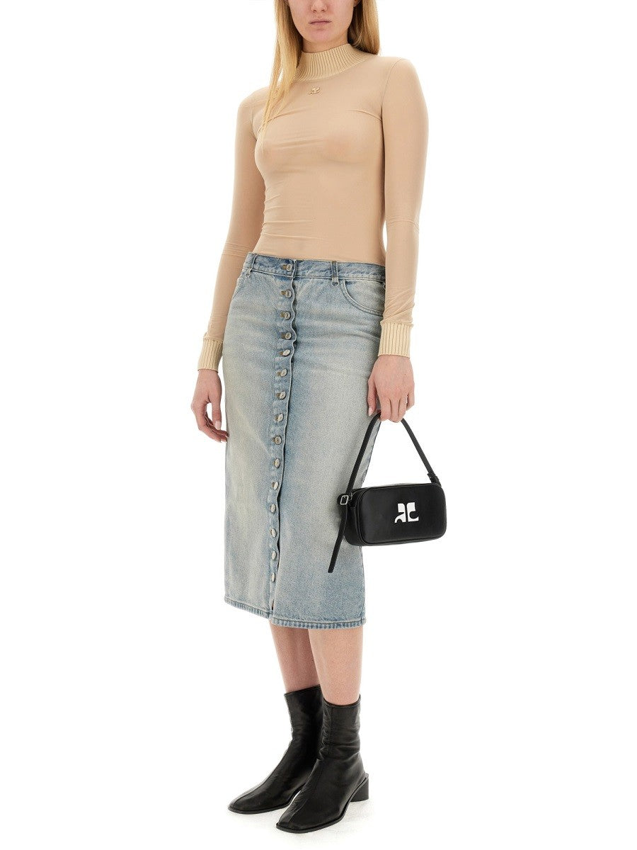 COURREGES - Courreges Midi Skirt - Women’s Clothing