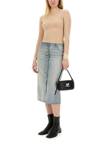 COURREGES - Courreges Midi Skirt - Women’s Clothing