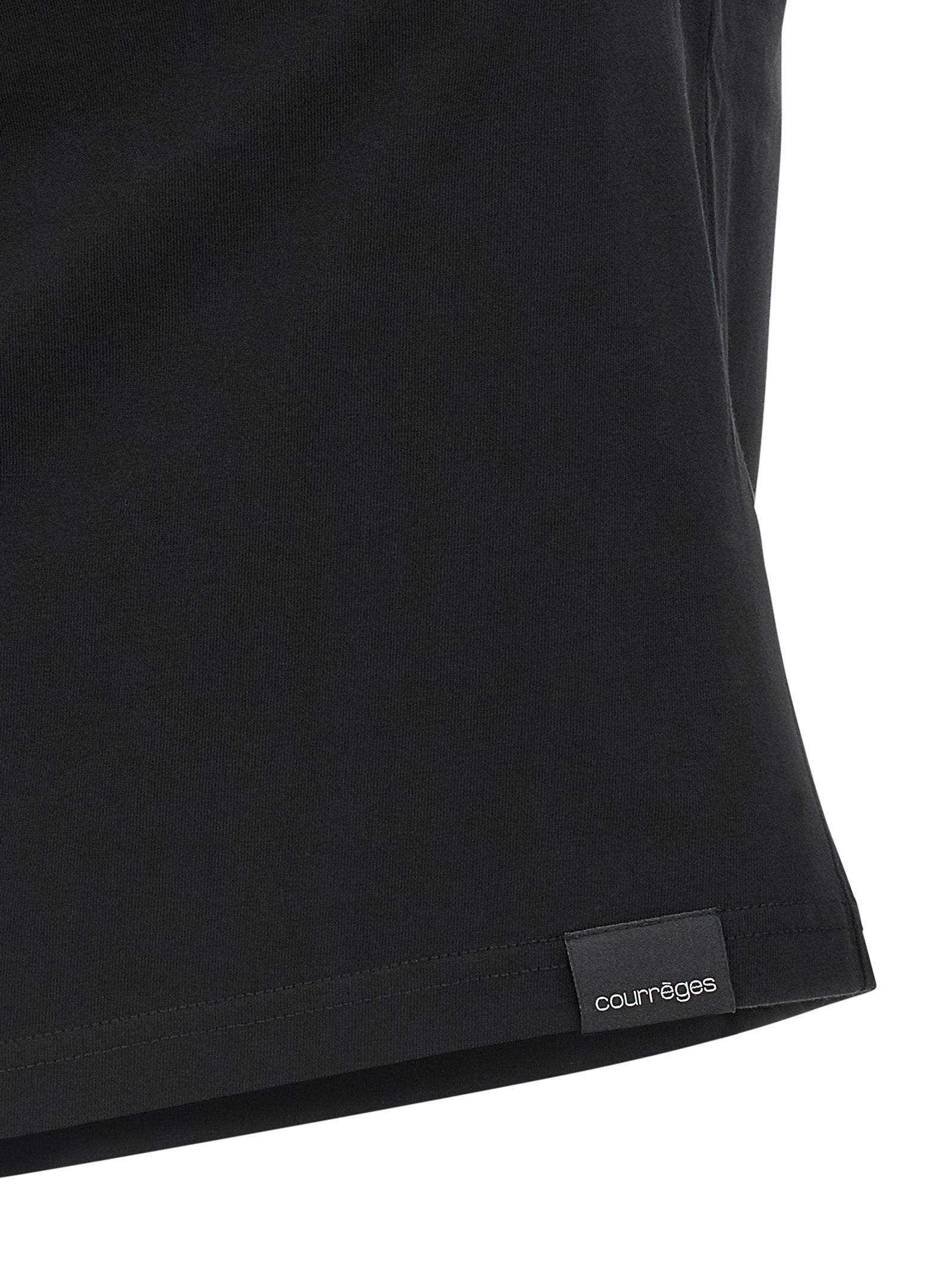 COURREGES - COURREGES - ’Twist Asymmetrical’ T-shirt - Women’s Tops