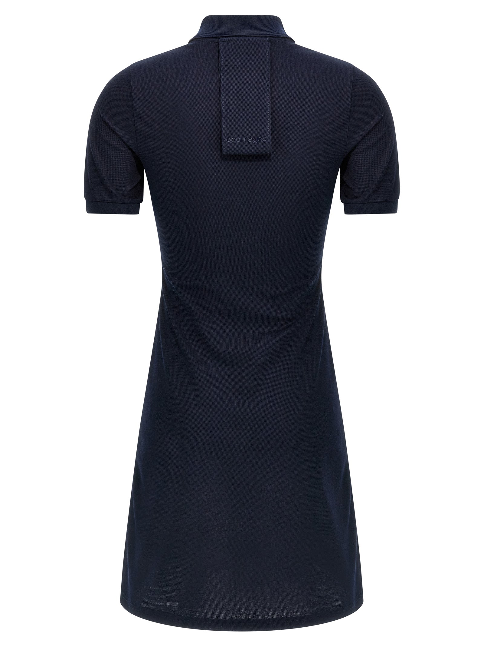 COURREGES - COURREGES - Piqué polo dress - Women’s Clothing