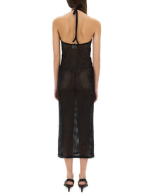 COURREGES - ’Holistic’ Long Dress - Home-&gt;Woman-&gt;Clothing-&gt;Dresses