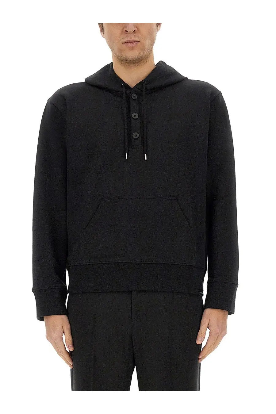 courrèges Men's Hoodie Black