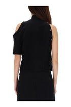 courrèges Women's Asymmetrical Shirt Black, view 3