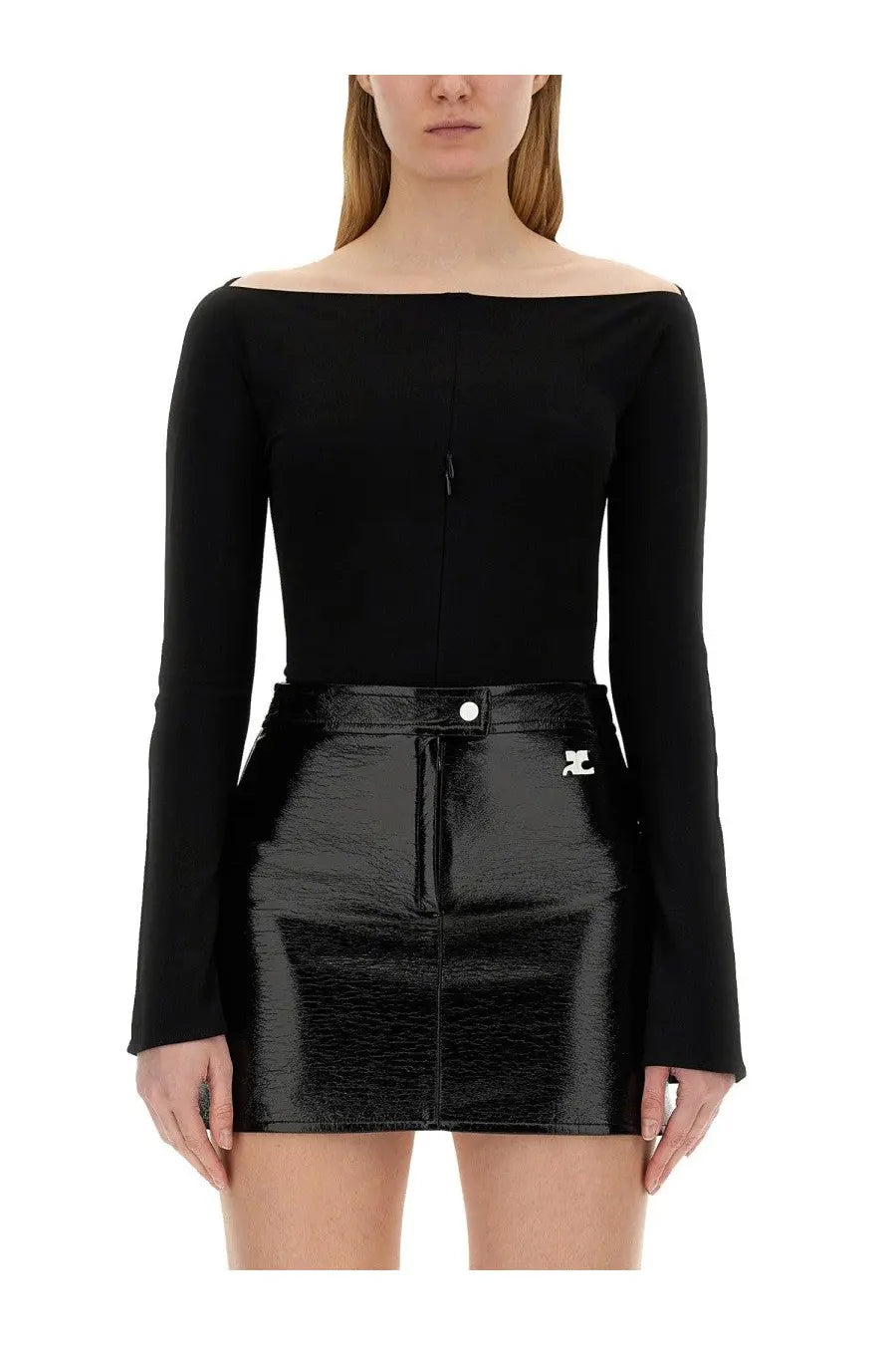 courrèges Women's Body in Jersey Black