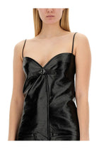 courrèges Women's Ellipse Dress Black, view 4