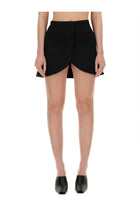 courrèges Women's Ellipse Mini Skirt Black