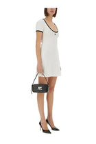 courrèges Women's Holistic Contrast Mini Dress White, view 2