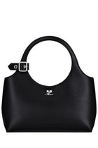 courrèges Women's Holy Day Mini Bag Black, view 3